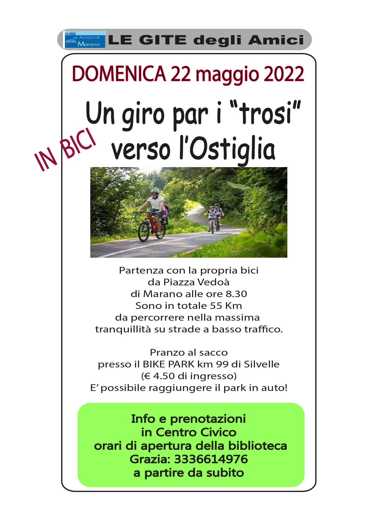 Scopri di più sull'articolo Per “trosi” in bici