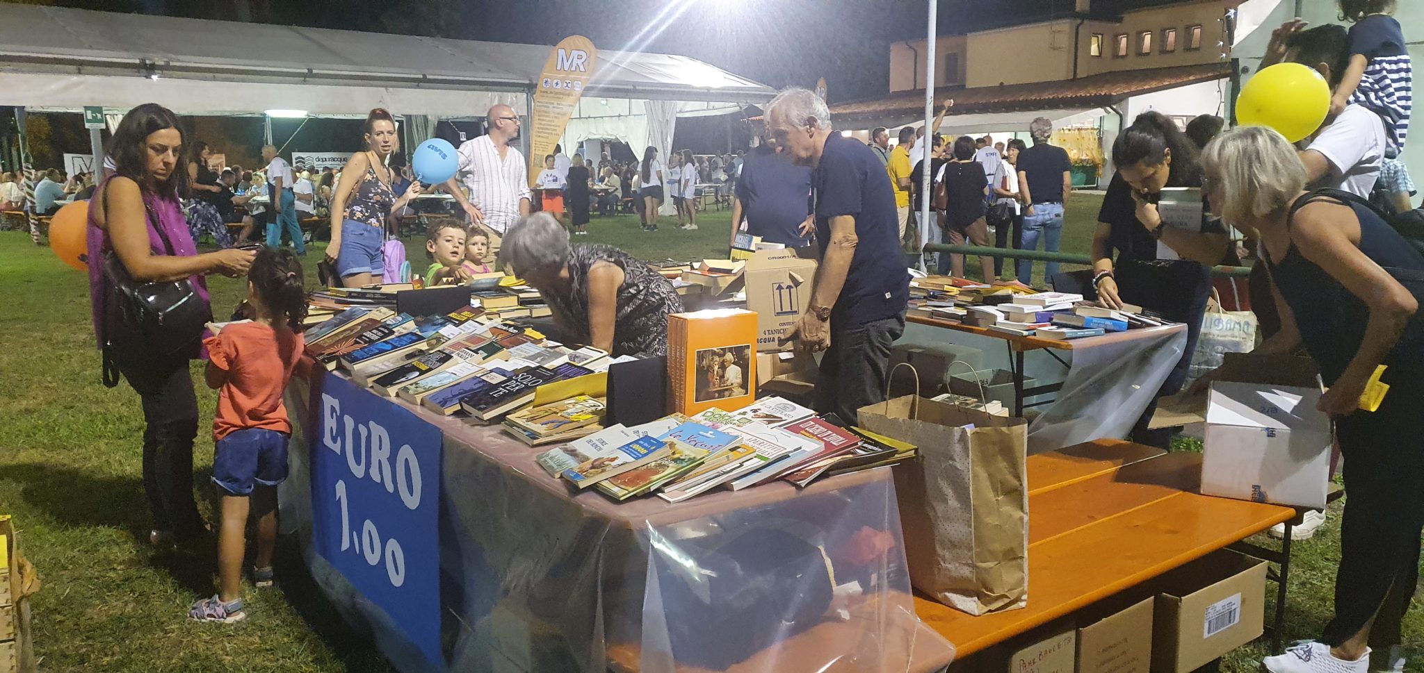 Al momento stai visualizzando Banco di libri alla “Marano in Festa” 2022